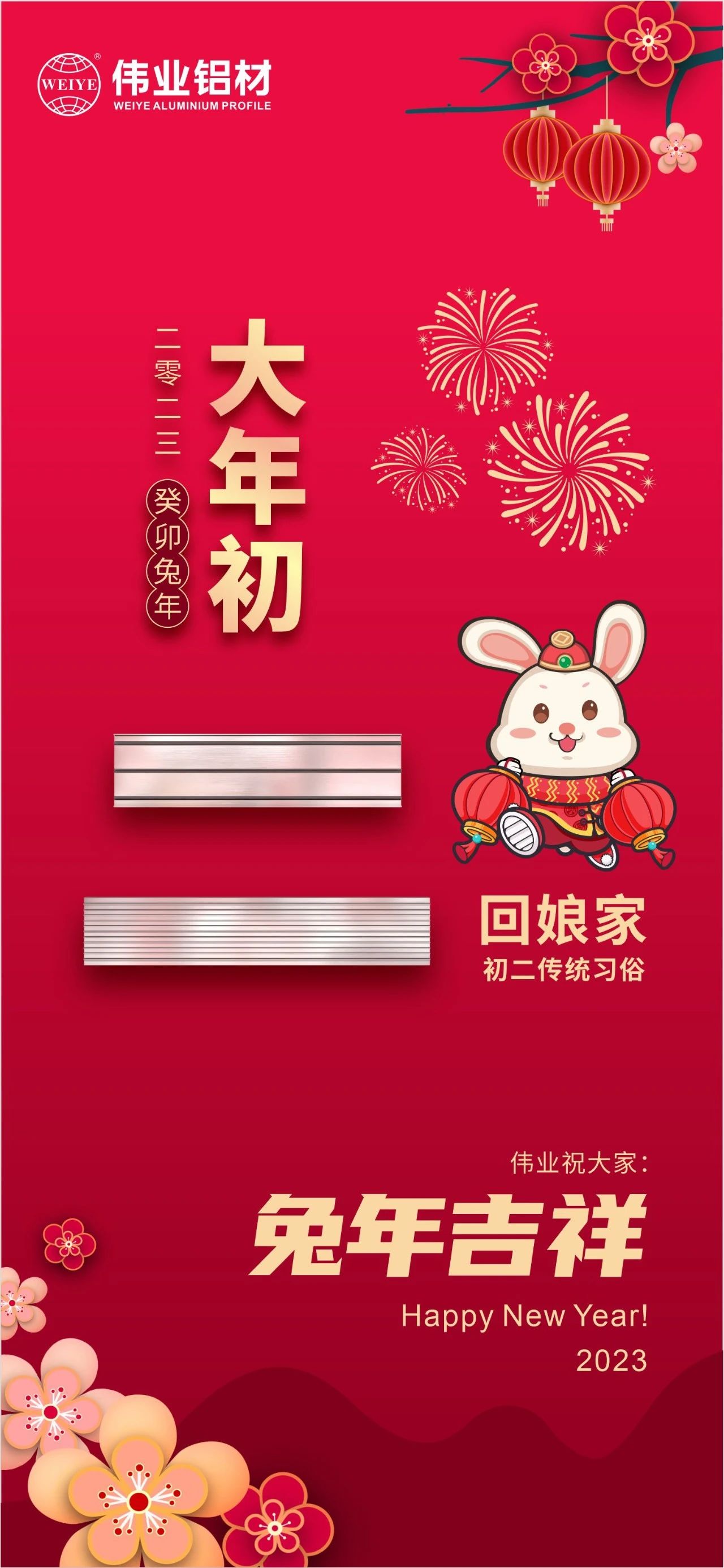 大年初二·回娘家 | long8唯一祝您兔年吉祥，新春大吉